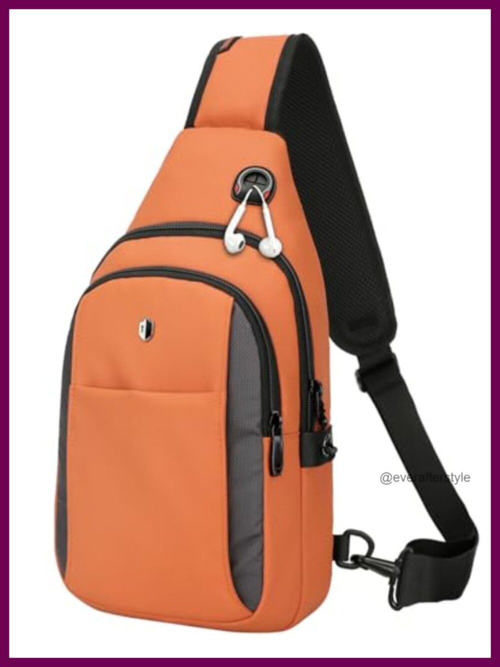 Anti-Theft Sling Bag Water Resistant Crossbody Mini Backpack Travel